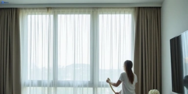 Delicate fabric curtain stain removal silk velvet sheer maroochydore treatment