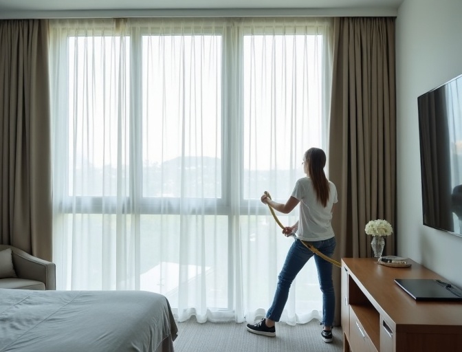 Maroochydore Sheer Curtain Cleaning